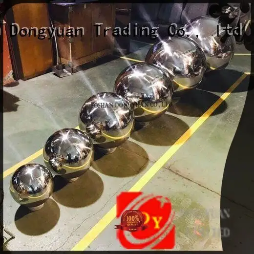 DONGYUAN Brand finished 5mm convex steel gazing balls 1