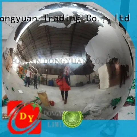 unisphereworld spun aluminum fountain ball DONGYUAN 1