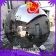 steel gazing balls bar hollow steel balls feet DONGYUAN 1