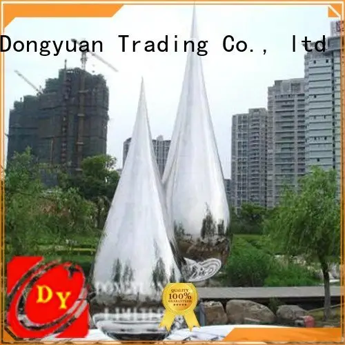 DONGYUAN inside metal tree sculpture brush balls 1