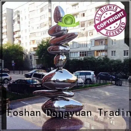 DONGYUAN deer gazing metal tree sculpture brush tall 1