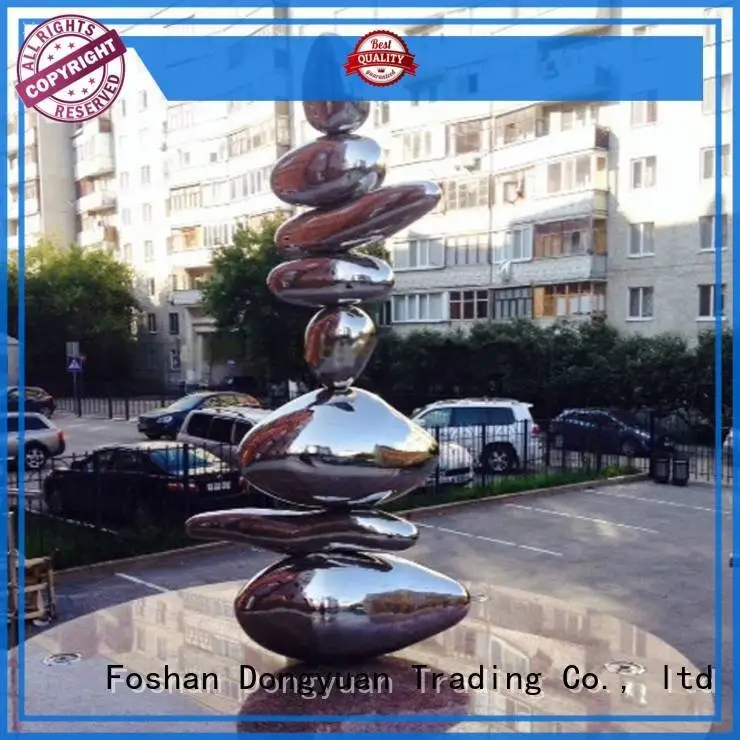 large metal yard sculptures designer pattern metal tree sculpture DONGYUAN Brand 1