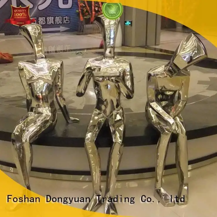 abstract metal artwork decoration on OEM contemporary metal art DONGYUAN 1