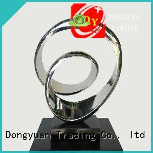 award cut metal tall DONGYUAN large metal yard sculptures 1