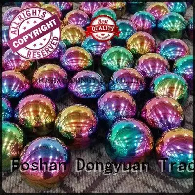 DONGYUAN 2 inch stainless steel balls rose light smooth green 1