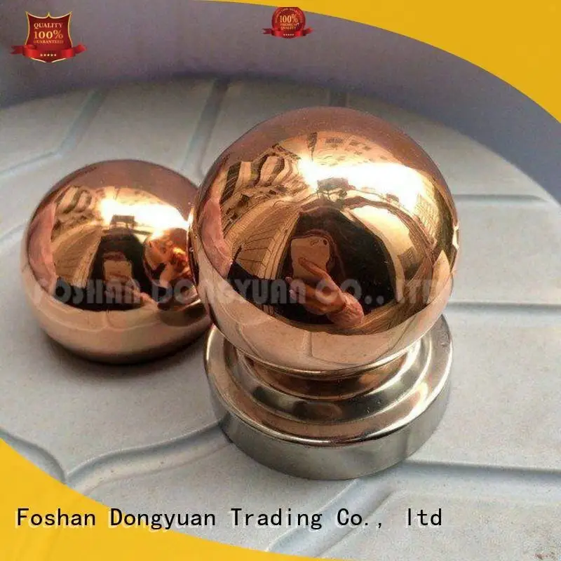 DONGYUAN Brand beads mirror small brass beads polished large 1