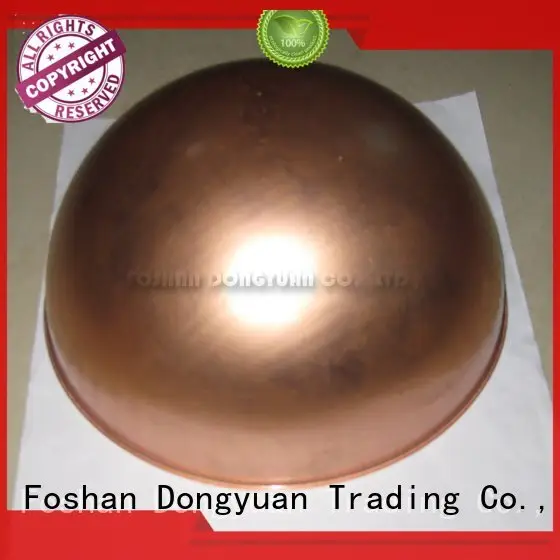 hollow metal balls hemispheres carbon threaded soild solid DONGYUAN 1