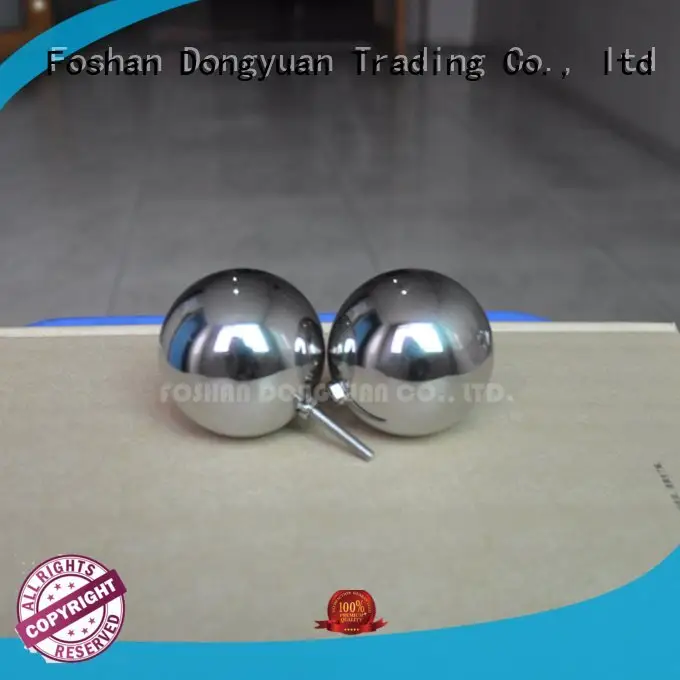DONGYUAN hole decorative hollow steel balls screw inox 1