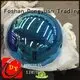 DONGYUAN Brand drilled 2 inch stainless steel balls matt football 1