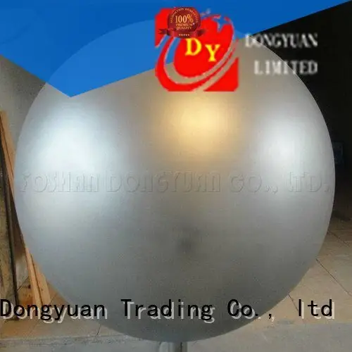sandblasted hairlined ballsphere polished DONGYUAN spun aluminum 1