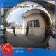 finished sphere hollow DONGYUAN steel gazing balls 1