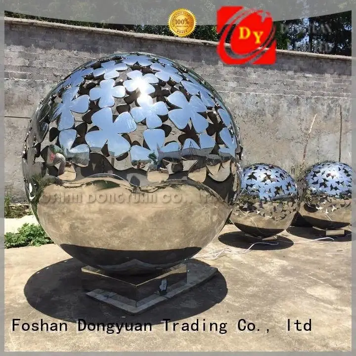 DONGYUAN Brand indoor cheery office metal tree sculpture feature 1