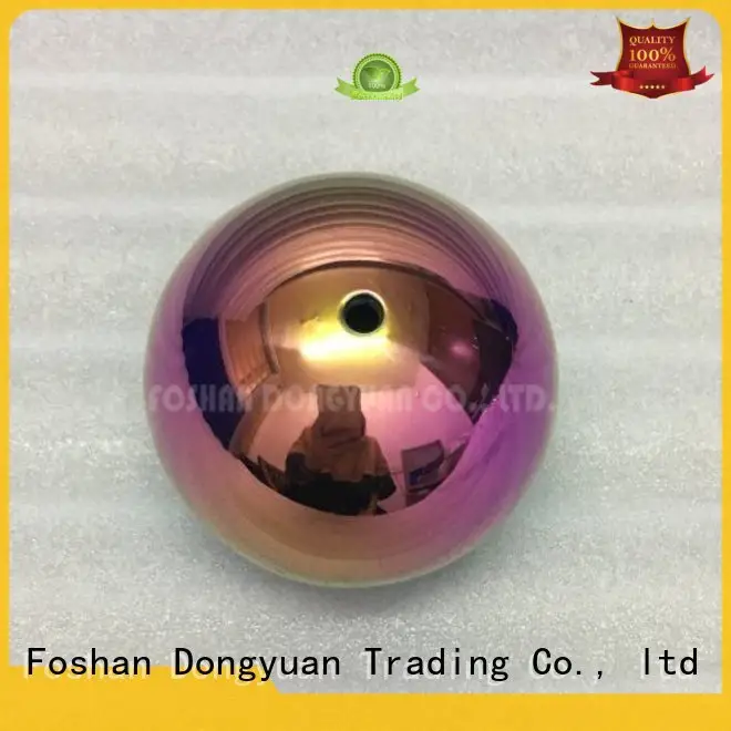 DONGYUAN Brand light feet 2 inch stainless steel balls holes white 1