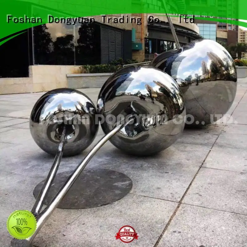 Quality large metal yard sculptures DONGYUAN Brand decorative metal tree sculpture 1