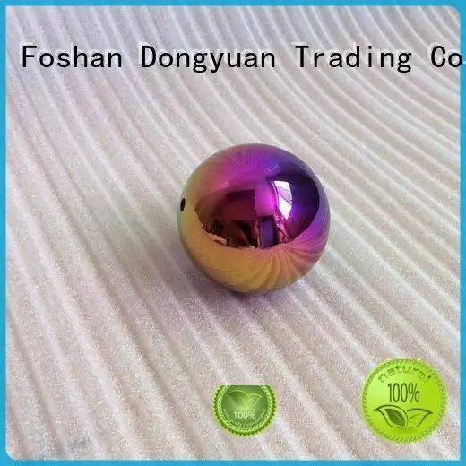 DONGYUAN hole mirror sphere 2 inch stainless steel balls basketball 1