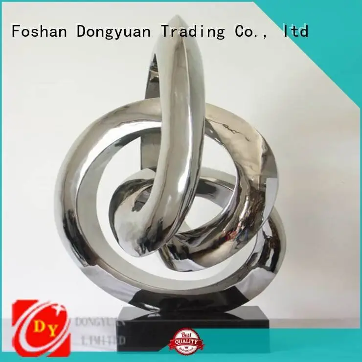 DONGYUAN Brand stone bottle sculptures metal tree sculpture large 1
