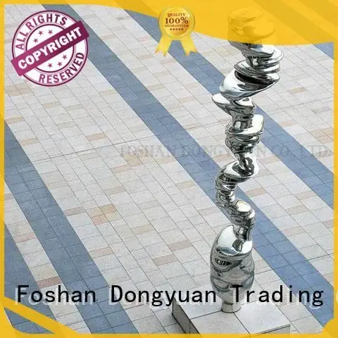 abtract stainless metal tree sculpture tall DONGYUAN 1