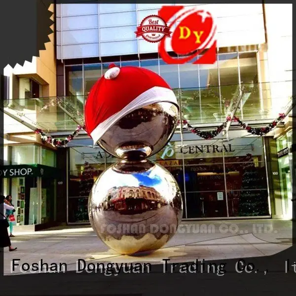 shiny hollow sphere hollow steel balls DONGYUAN 1