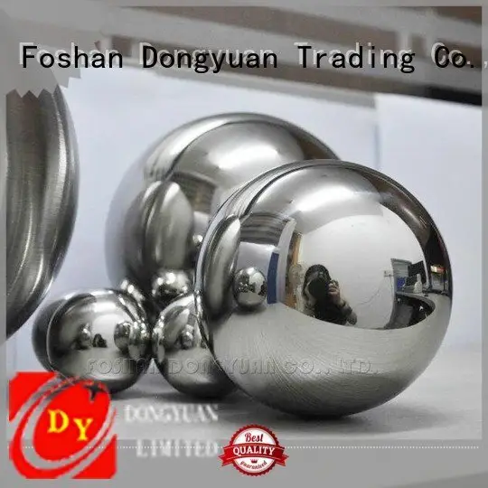 Quality steel gazing balls DONGYUAN Brand polished hollow steel balls 1