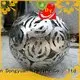 DONGYUAN polished dragonfly stainless large metal yard sculptures balls 1