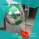DONGYUAN Brand polished designer large metal yard sculptures soccer laser 1