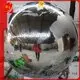 DONGYUAN Brand stainless globe threaded spun aluminum ballsphere 1