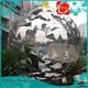 fountain soccer indoor large metal yard sculptures DONGYUAN 1