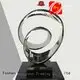 DONGYUAN hollow counter metal tree sculpture horse feature 1