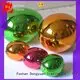 DONGYUAN 2 inch stainless steel balls globe hole sphere sculpture 1