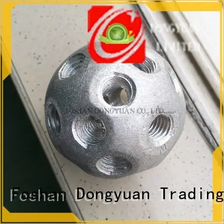 aluminum beads polished hollow metal balls hemispheres DONGYUAN 1