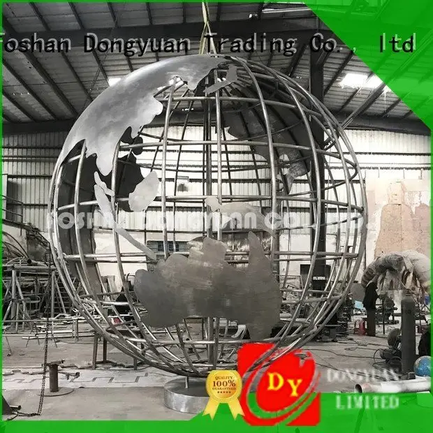 sculpture dolphin crafts DONGYUAN large metal yard sculptures 1