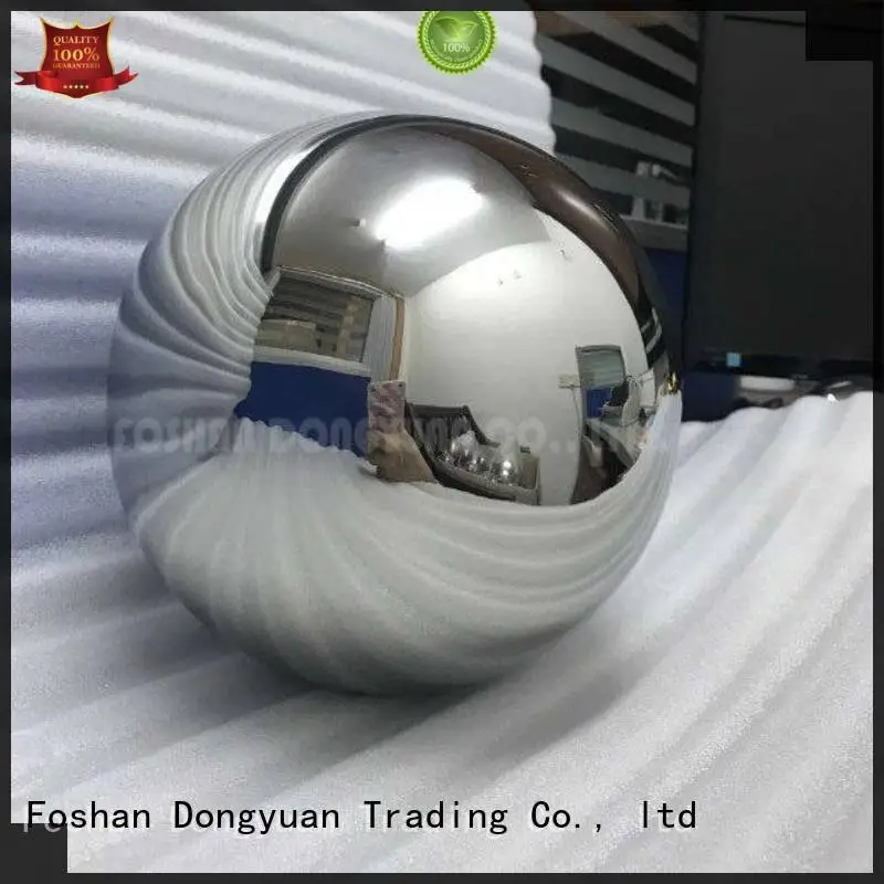 steel gazing balls outside hollow steel balls DONGYUAN 1