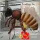 DONGYUAN Brand man drop mocking contemporary metal art 1