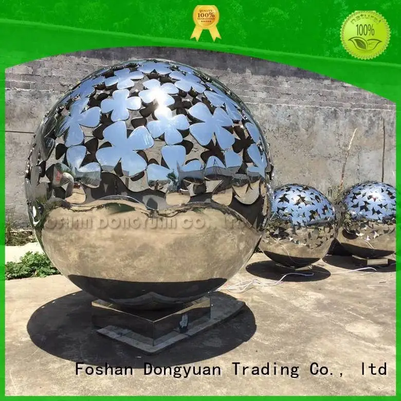 large metal yard sculptures cheery golf metal tree sculpture DONGYUAN Warranty 1