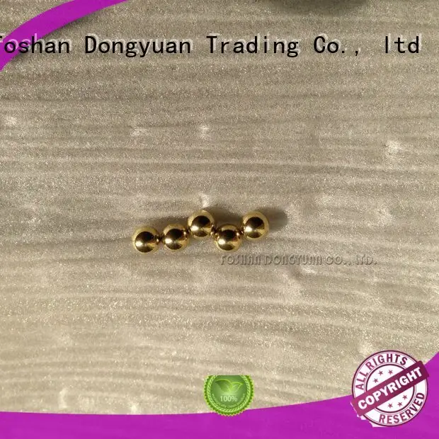 hemisphere inch solid brass DONGYUAN small brass beads 1