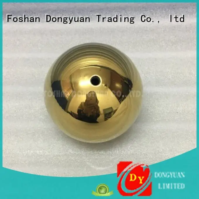 Custom big metal ball smooth light polished DONGYUAN 1
