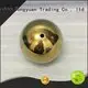 OEM big metal ball drilled black 2 inch stainless steel balls 1