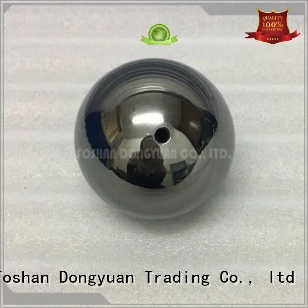 2 inch stainless steel balls paintedblack holes OEM big metal ball DONGYUAN 1