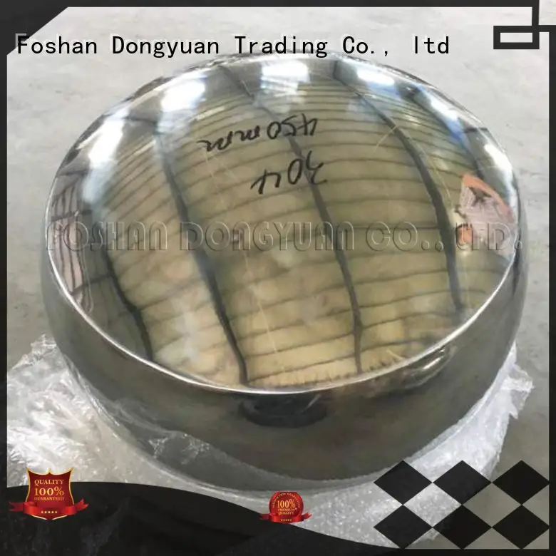 DONGYUAN hollow steel balls decoration garden beads inox 1