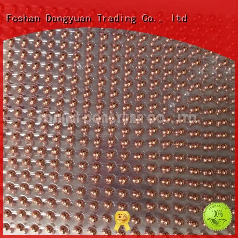 DONGYUAN hollow metal balls hemispheres soild beads steel 1