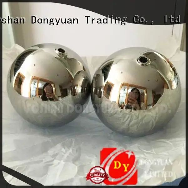 steel gazing balls shiny fountain DONGYUAN Brand 1