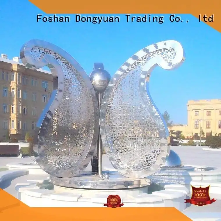 cheery large metal yard sculptures brush DONGYUAN 1
