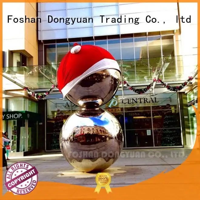 Wholesale large steel gazing balls DONGYUAN Brand 1