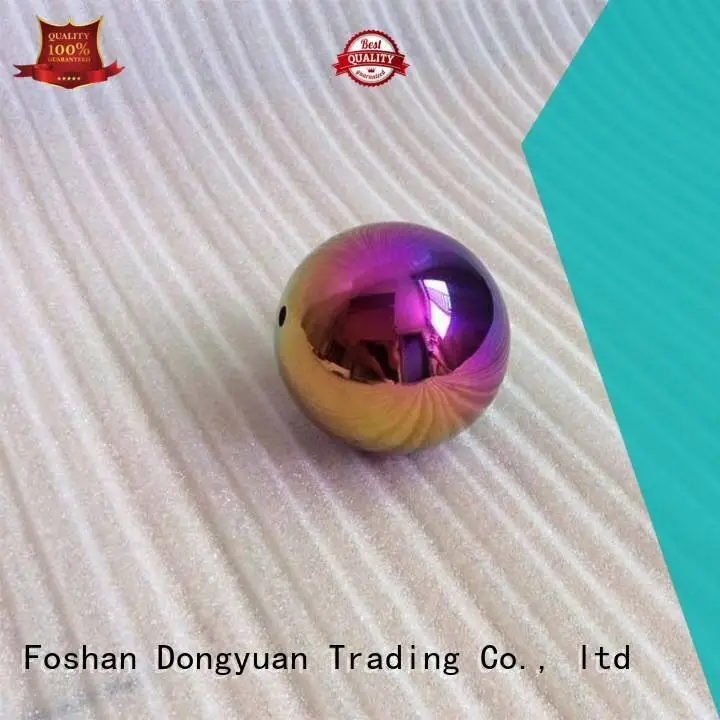 Custom sculpture hole big metal ball 1