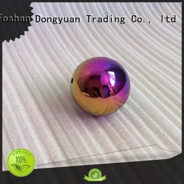 eggs 2 inch stainless steel balls holes DONGYUAN 1