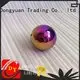 Custom color big metal ball red DONGYUAN 1