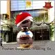 steel gazing balls male hole DONGYUAN Brand 1