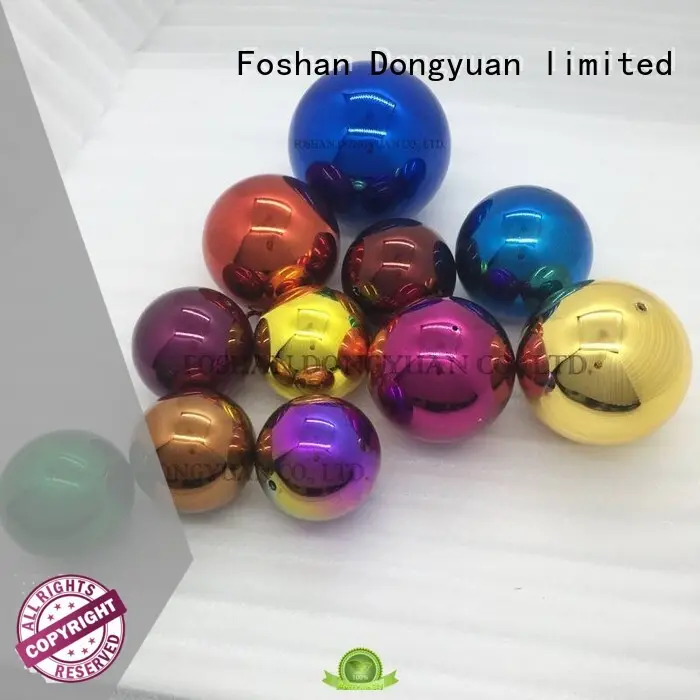 hollow feet screwthread DONGYUAN Brand big metal ball supplier 1