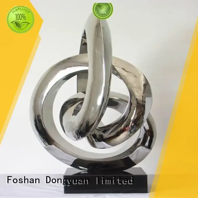 large metal yard sculptures soccer figurines DONGYUAN Brand metal tree sculpture 1