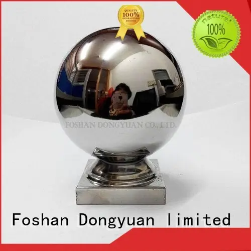 Quality DONGYUAN Brand nutscrewthread plated big metal ball 1